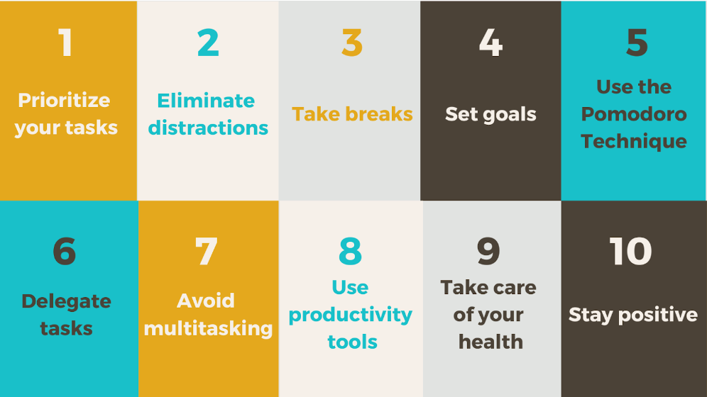 10 Simple But Powerful Tips to Boost Your Workplace Productivity Today